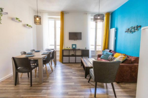 Appartement Bleu Caraïbes T4 proche gare et Vieux Port
